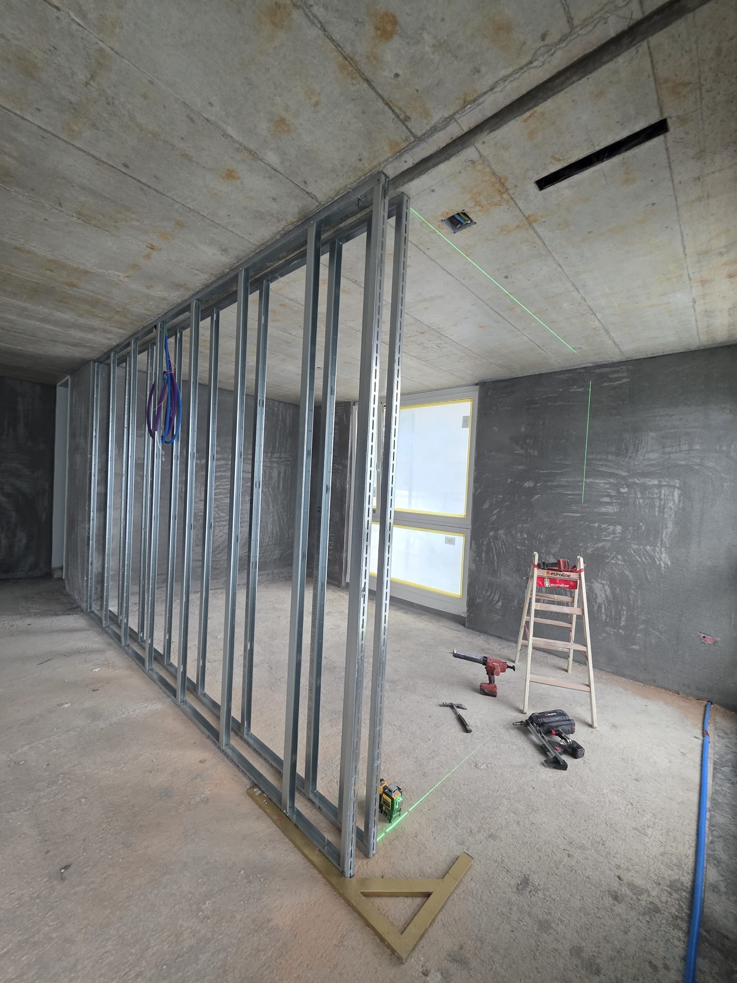 Konstruktion für Schiebetüren...